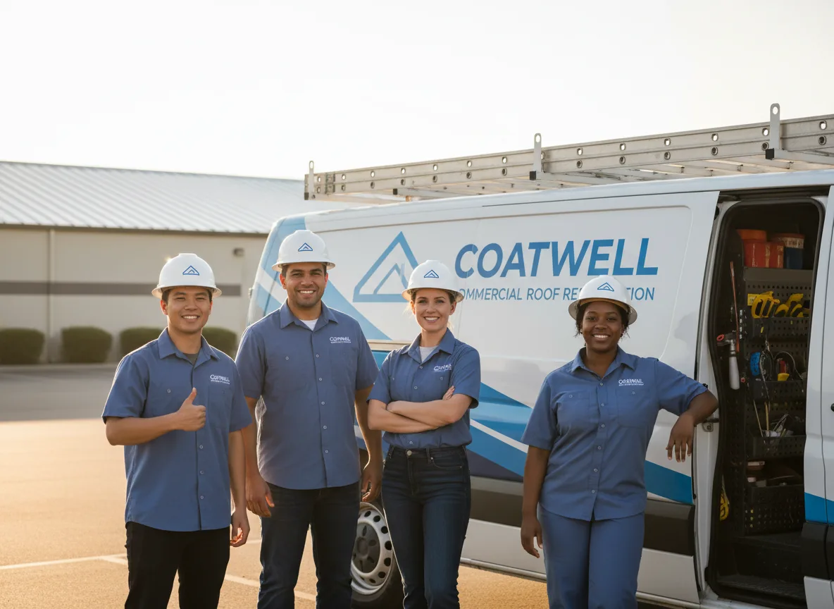 Commercial roof coating company in Brady, TX